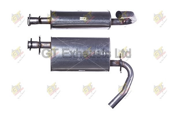 Picture of GT Exhausts - GCN381 - End Silencer (Exhaust System)